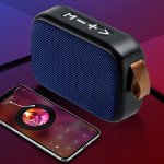 Wholesale Table Pro Fabric Soft Material Wireless Portable Bluetooth Speaker G2 (Red)